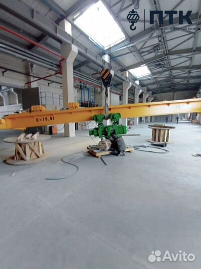 Подвесной однобалочный кран балка 1т