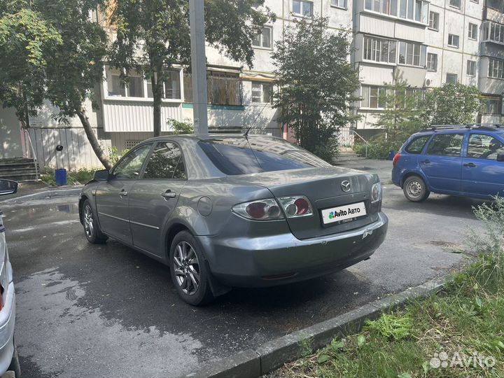 Mazda 6 1.8 МТ, 2003, битый, 377 000 км