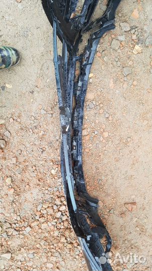 Передний бампер Ауди Q7 Рестайлинг 9-15 г