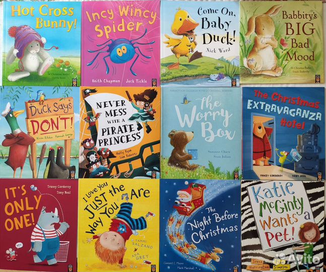 Детские английские книжки