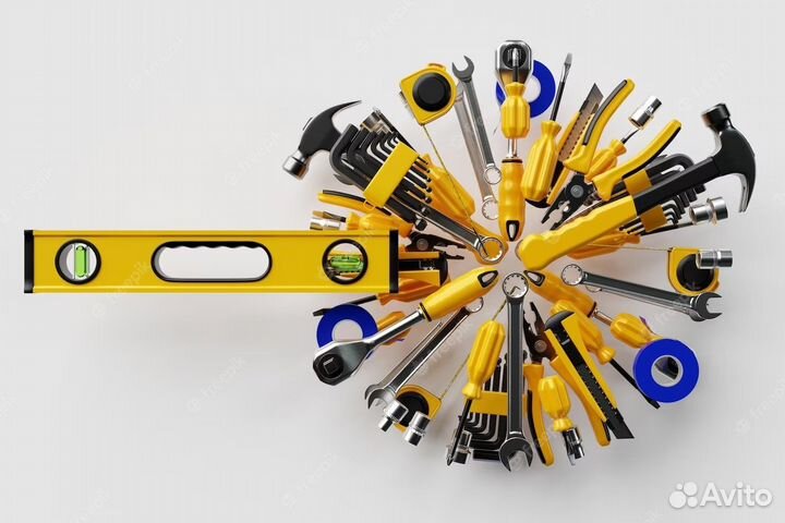 Мастер универсал со своим инструментом