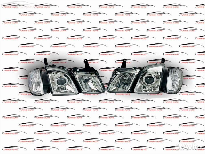 Фары lexus lx470 галоген