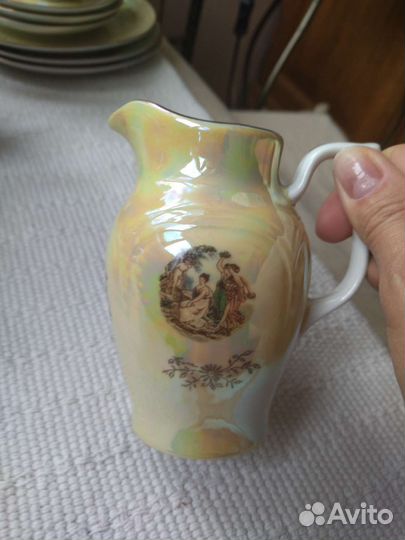 Чайный сервиз мадонна гдр 6 персон