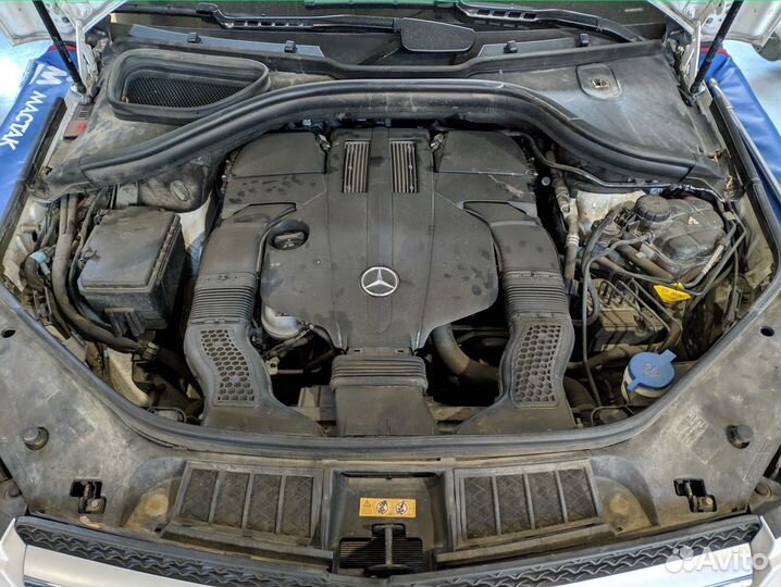 Mercedes Замена цепи грм V6