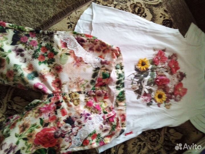 Одежда для девочки пакетом 116 122