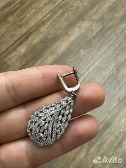 Серебряные серьги
