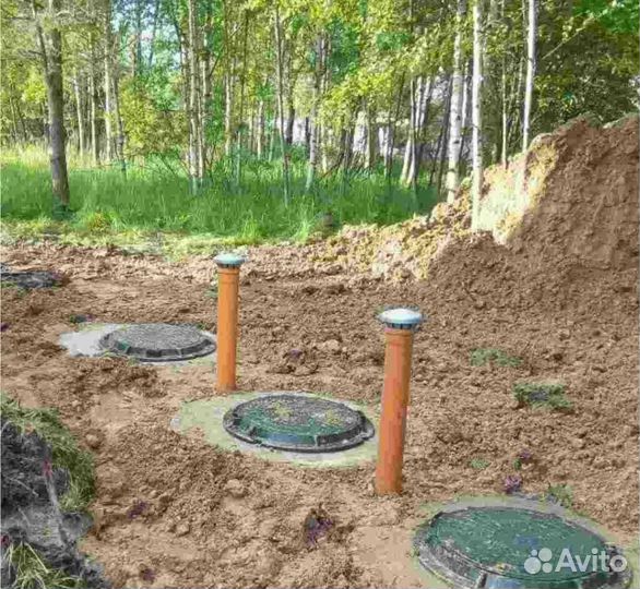 Сливные ямы Септики под ключ Канализации