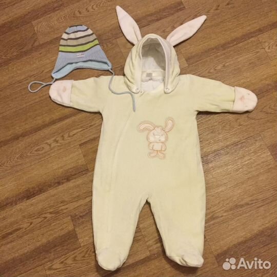 Комбинезон+ шапочка