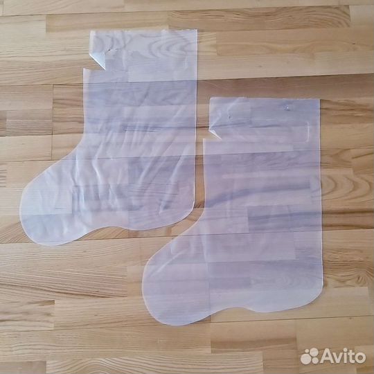 Бахилы высокие 40 шт Чехлы на обувь от дождя грязи