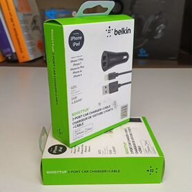 Автомобильная зарядка Belkin новый