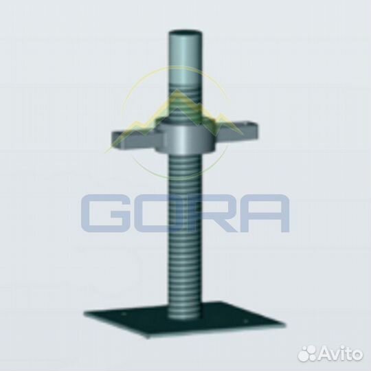 Опора винтовая для строительных лесов лрсп 40