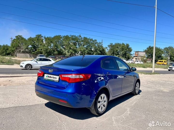 Kia Rio 1.6 МТ, 2013, 77 900 км