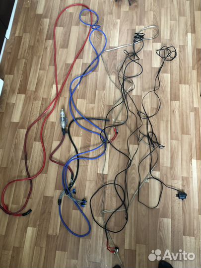 Комплект проводов для усилителя в авто