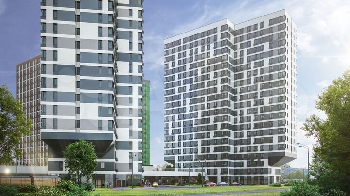 Апартаменты-студия, 21,9 м², 13/21 эт.