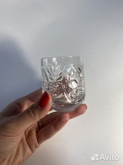 Стопки хрустальные