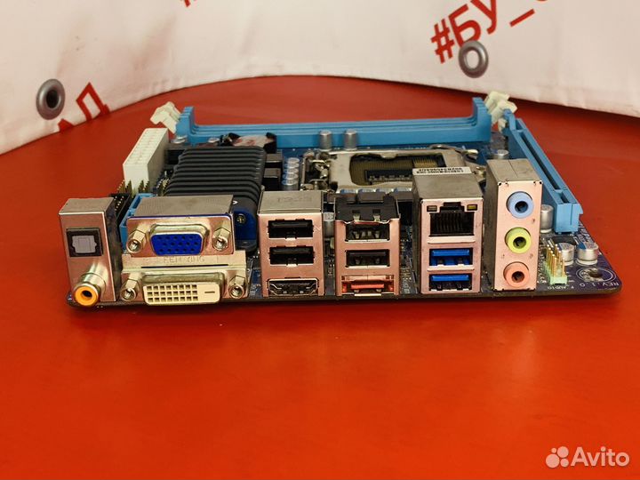 Материнская плата 1155 Gigabyte GA-H61N-USB3