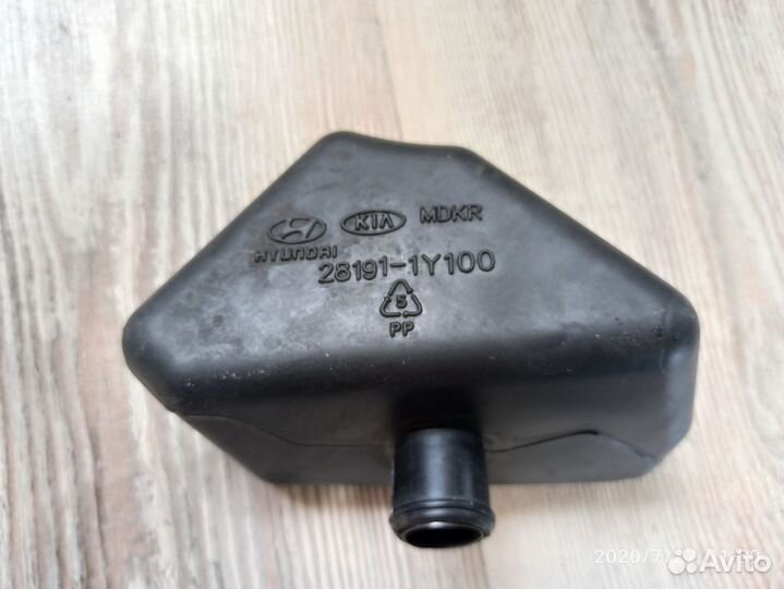 Резонатор воздушного фильтра Kia picanto 2