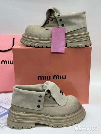 Ботинки зимние Miu Miu