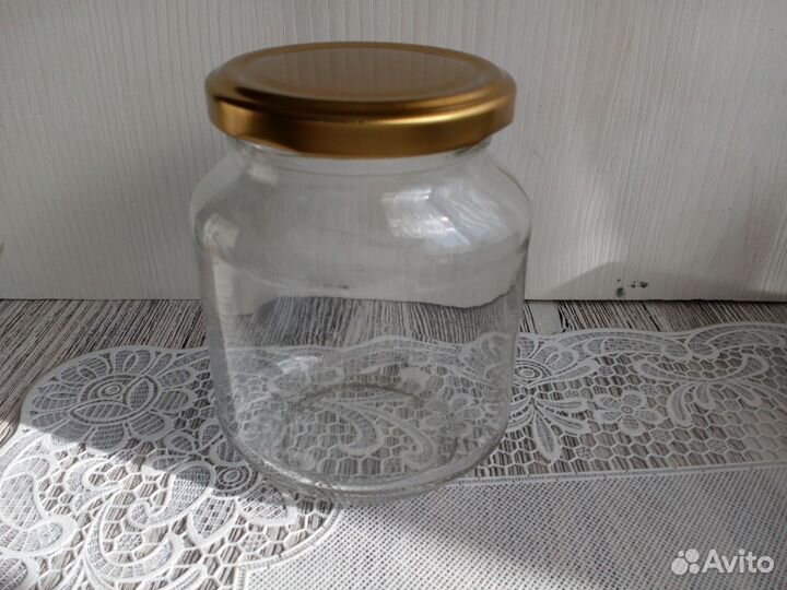 Стеклянные банки до 1500 шт. + Крышки 