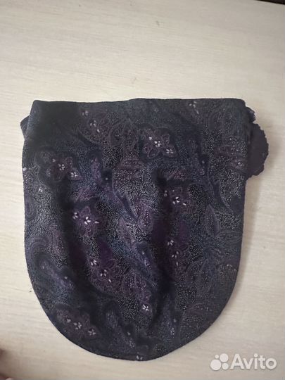 Шапка трикотажная женская на весну фиолетовая