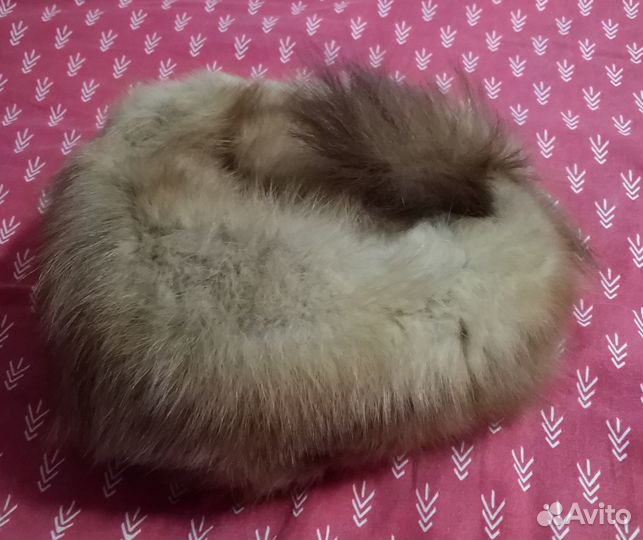 Шапка женская куница