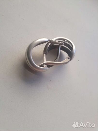 Серебряные серьги