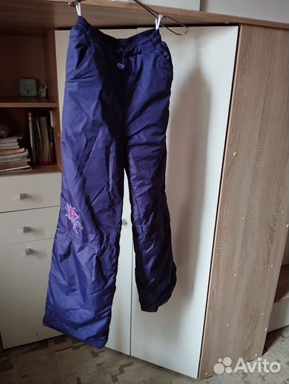 Утепленные брюки 134