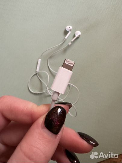 Наушники apple earpods lightning