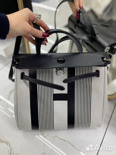 Сумка Hermes Herbag 31см лимитированная коллекция