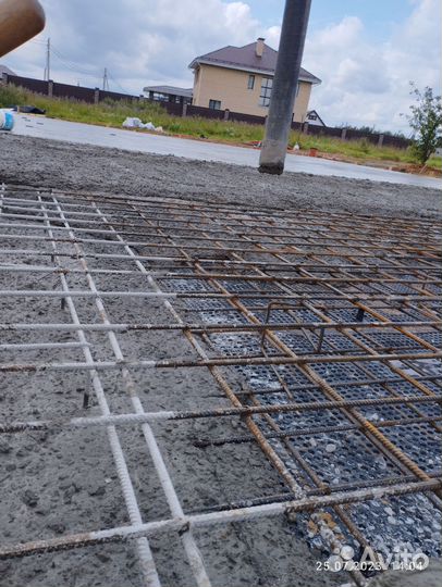 Работа строительство фундамент