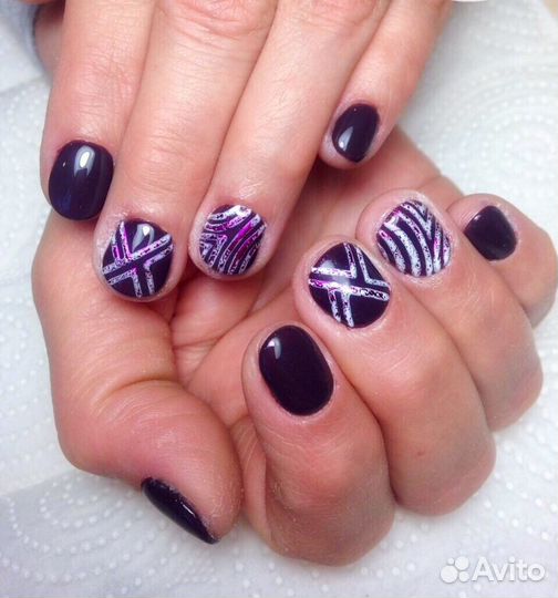 Маникюр гель лак