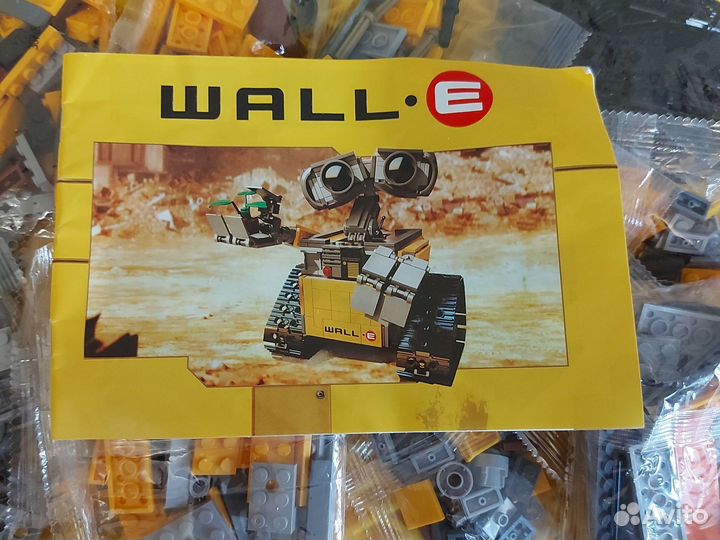 Новый детский конструктор walle
