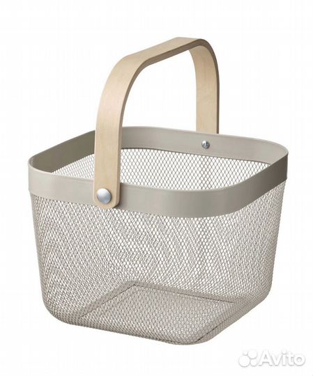 Корзина металлическая как IKEA risatorp