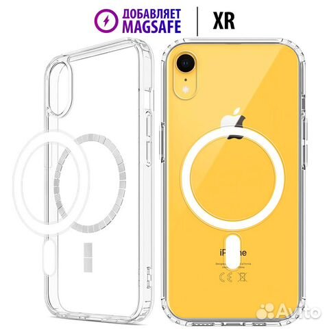 Прозрачный чехол MagSafe Case iPhone XR