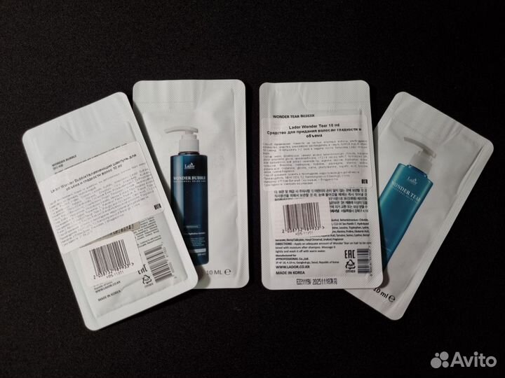 Пробники lador, aravia, mocheqi