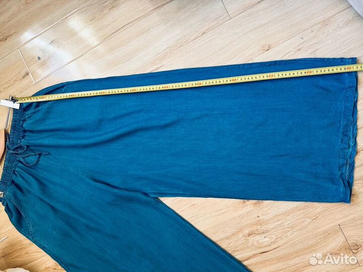 Джинсы палаццо италия тончайший деним