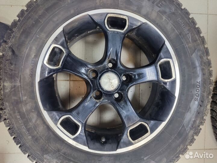 Зимние колеса на Тигуан