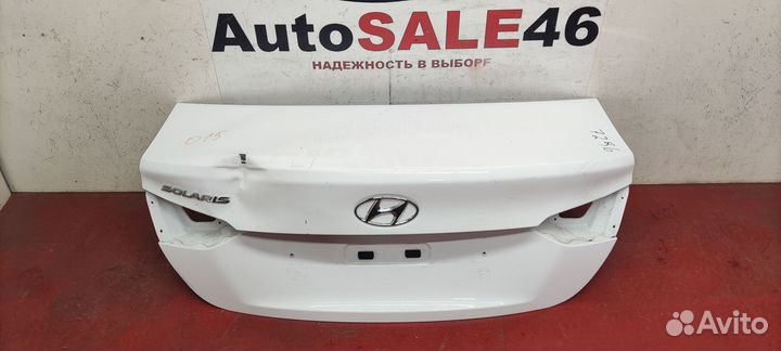 Крышка багажника Hyundai Solaris 2