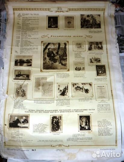 Плакат СССР Эпоха Сталина 1949-1953