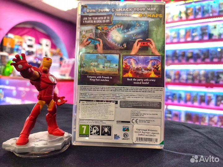 Nintendo Switch Rayman Legends Definitive Edition