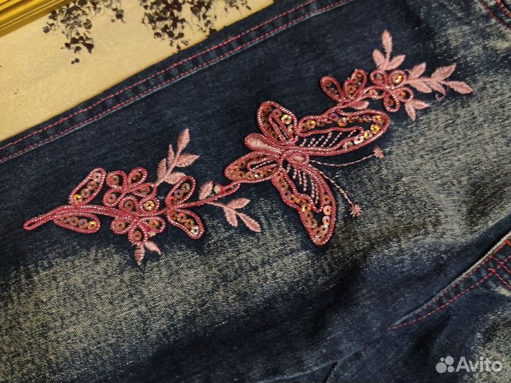 Джинсы на девочку 92см