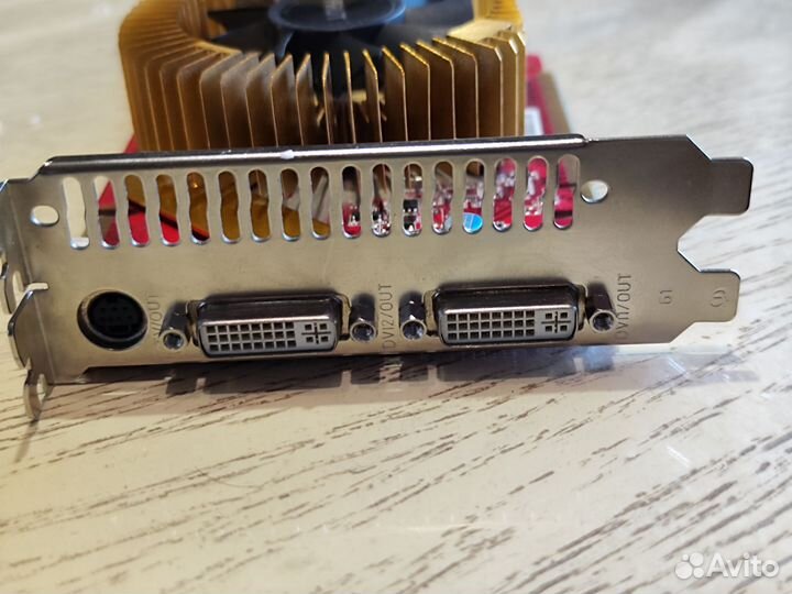 Видеокарта 9800GT PCI-E 512MB palit на запчасти