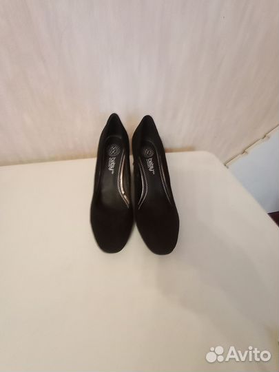 Туфли искуственная замша 37размер