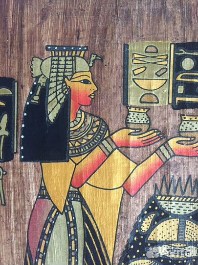 Картина на папирусе