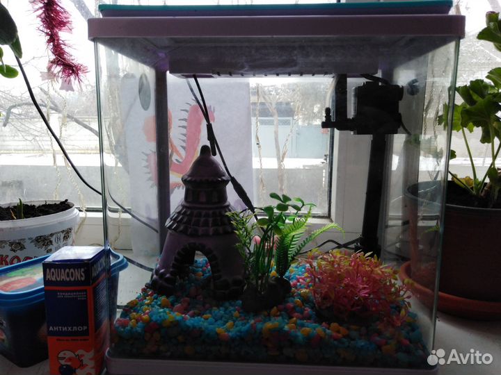 Аквариум для рыбок бу