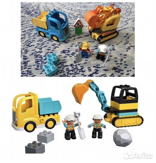 Конструктор lego duplo разные