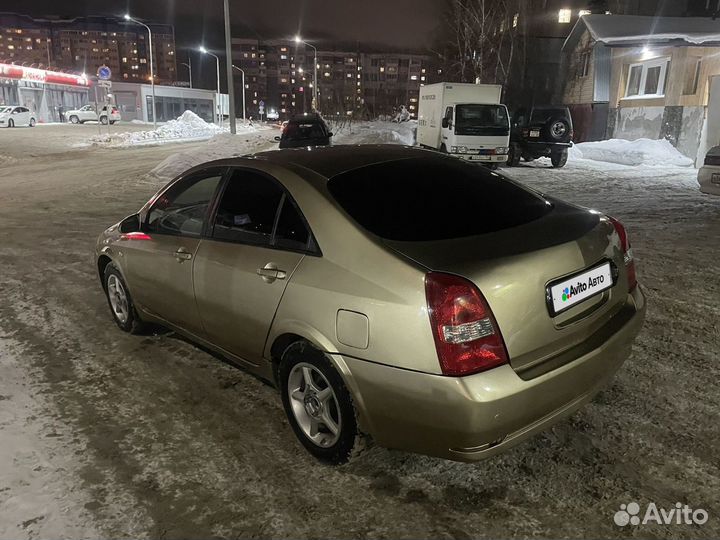 Nissan Primera 2.0 CVT, 2001, 296 000 км