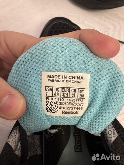 Кроссовки reebok37,5