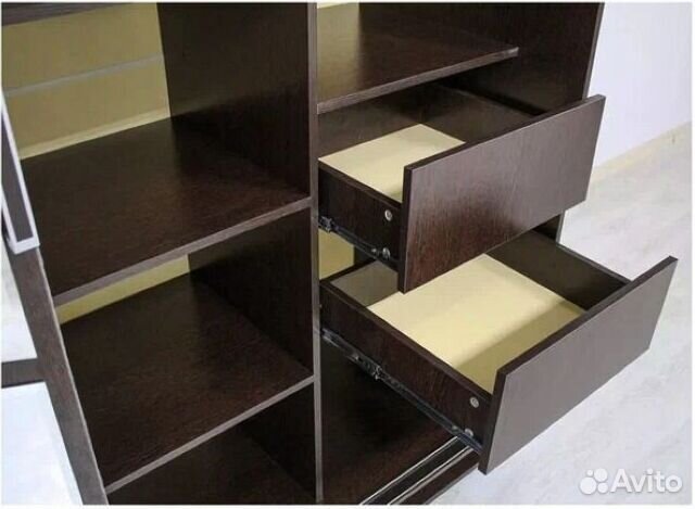 Шкаф-купе Крафт-6 (1962х2176х591) венге