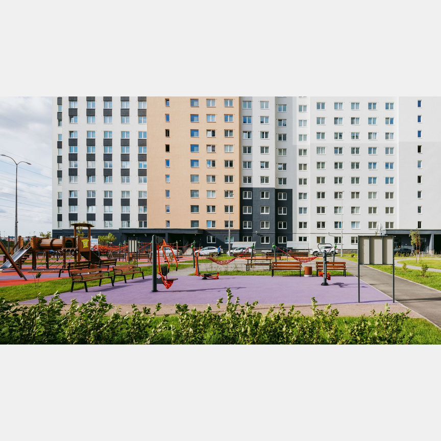 2-к. квартира, 53,9 м², 2/21 эт.
